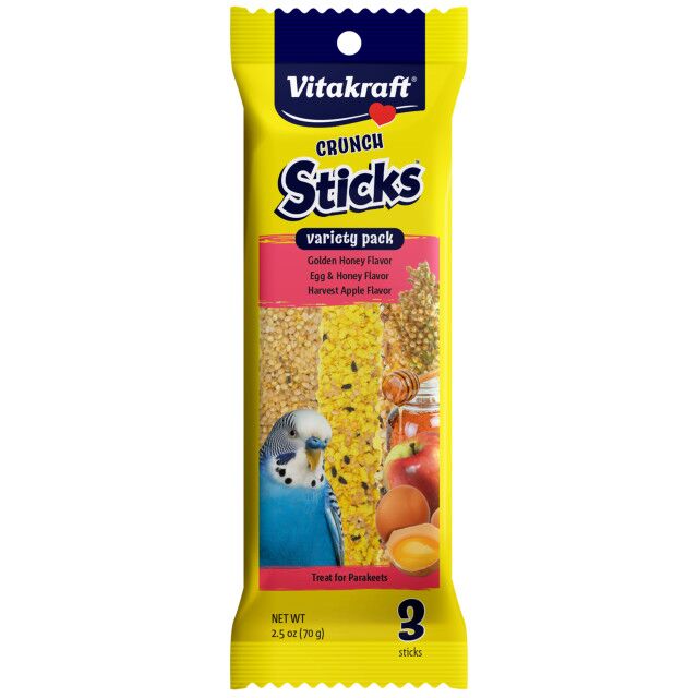 Vitakraft Crunch Stick - Variety Pack (Parakeet)