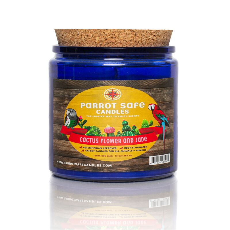 Cactus Flower & Jade Candle