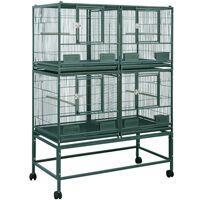 ELFDD 4020 Economy Line Quad 2 Cages,1 Stand COMBO!!