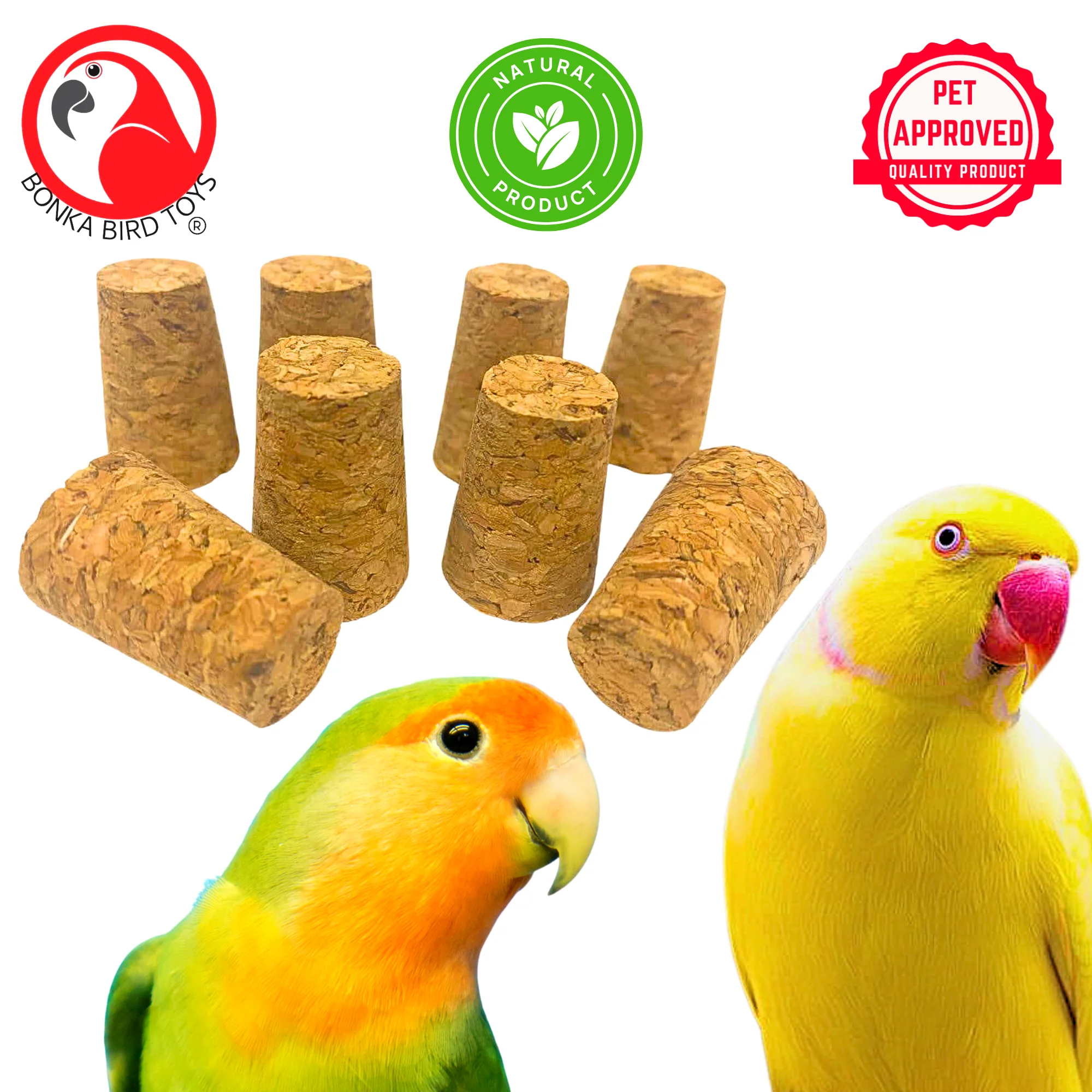 Natural Corks (8 Pack)